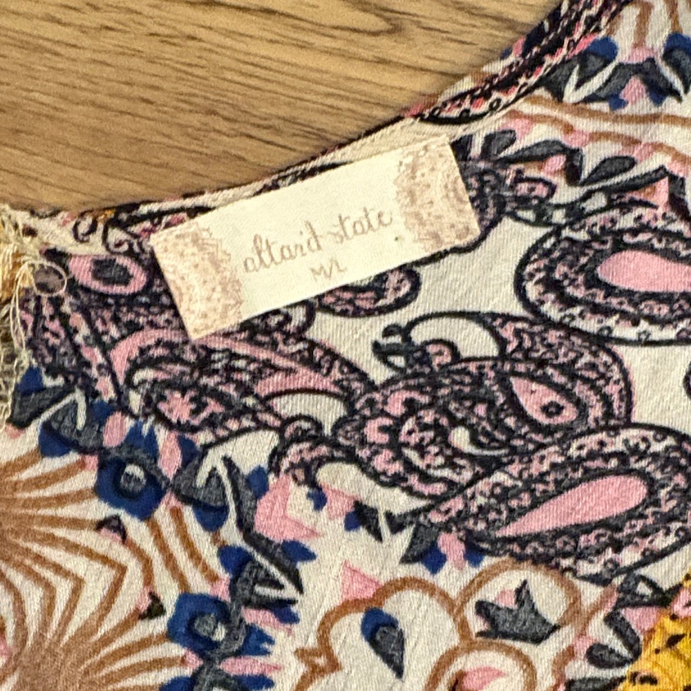 Altar'd State Multicolor Patchwork Kimono - image 2